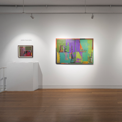 Exploring painting as both subject and process with John Tun Sein at Aicon