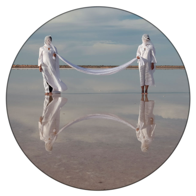 Sabkhat-al-Milḥ (Salt-flats)