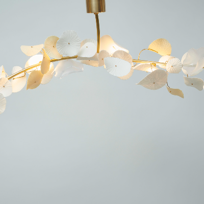 The spotlight is on Vezzini & Chen's artful lighting installations at Milan Design Week 2021
