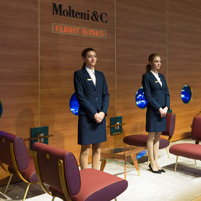 Molteni&C brought Ron Gilad's installation to Milan Design Week 2021
