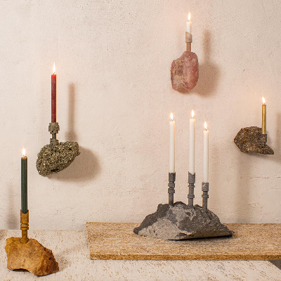 DO&rsquo;s new stone candle holders are a classical delight