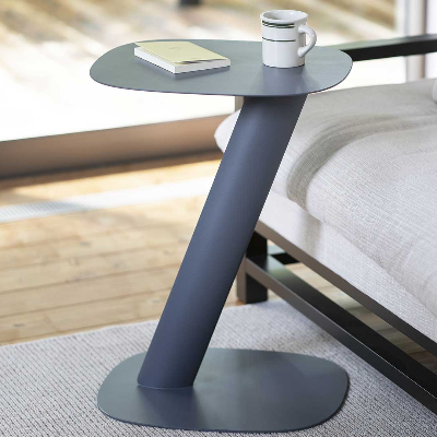Hisakazu Shimizu x Nippon Benex create sheet metal furniture with soft geometries