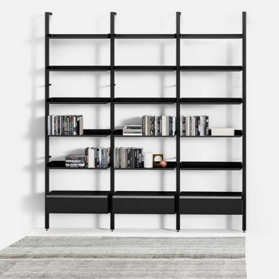 De Padova plays with elemental shapes for Wigmore Shelving System