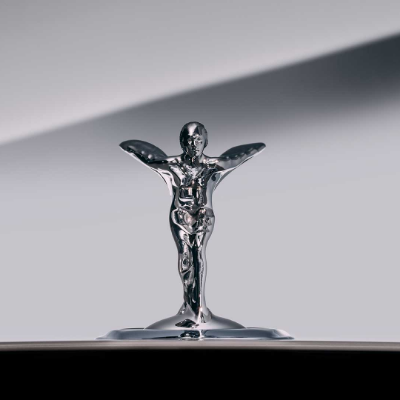 Rolls-Royce recreates the iconic Spirit of Ecstasy figurine for an all-electric future