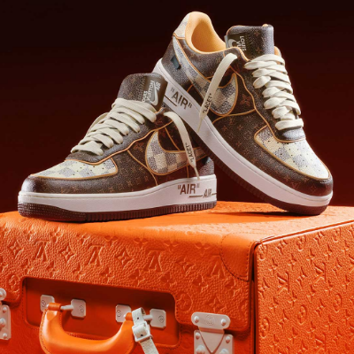 Virgil Abloh's LV x Nike sneakers fetch $25 million at Sotheby's auction