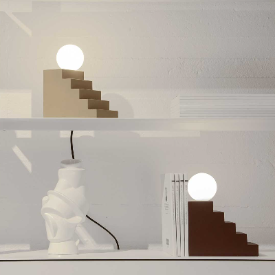 Notchi Architects x Oblure unveil Stair Lamp that evokes childlike wonder