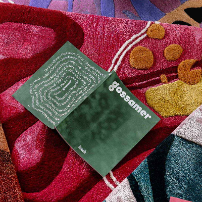 Gossamer and Studio Proba launch hand-tufted rug collection celebrating the 'Touch' issue