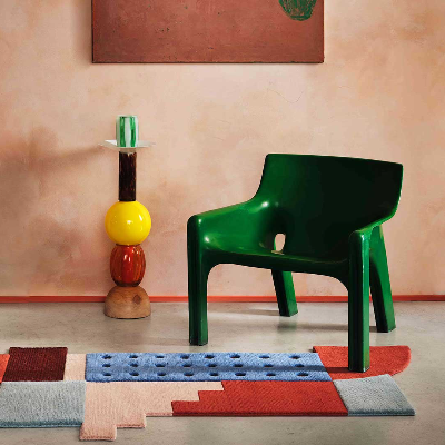 Emily Forgot x Floor Story&rsquo;s latest rug collection combines art with geometry