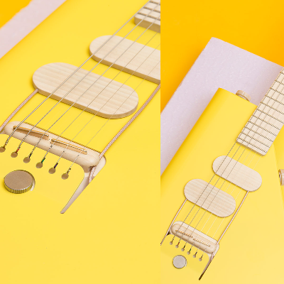 Verso dreams up a modernistic electric guitar with Cosmo