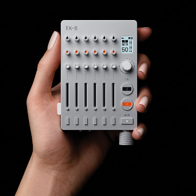 Teenage Engineering's ultra-portable mixer TX-6 is the smallest of its kind