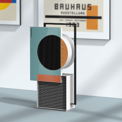 Lee Keereem&rsquo;s air purifier design emulates ideas of the Bauhaus style