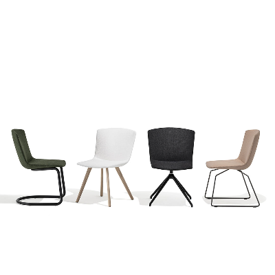 Desalto unveils lounge and office chairs at 60th edition of Salone del Mobile