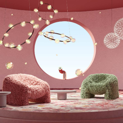 &lsquo;A Life Extraordinary&rsquo; by Moooi blurs the physical and digital at Salone 2022