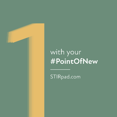 STIRpad is ONE with your #PointofNEW