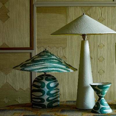 Palefire creates sculptural lighting using recycled paper pulp