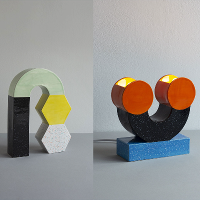 Hsian-Jung Chen abstracts plants, fruits and food into Memphis style ceramics