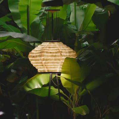 Alexis Dornier explores the souls of space with Tamashī Jiwa luminous sculptures