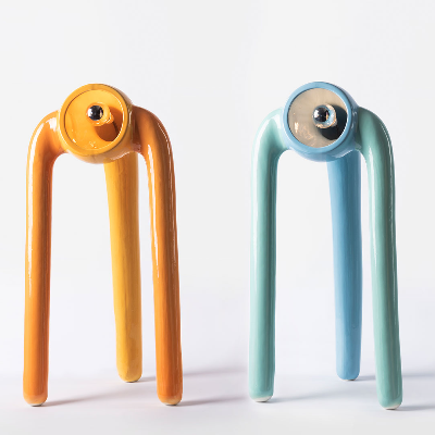Marcelo Suro grasps a playful route on lamp design with The Pink Robots Won