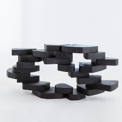 From kanna finish to intricate geometries, 10 innovative console table designs in wood