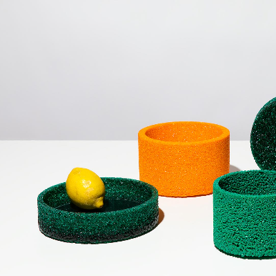 Alissa Volchkova&rsquo;s &lsquo;Sand Crack Frost&rsquo; shatters the boundaries of glassware