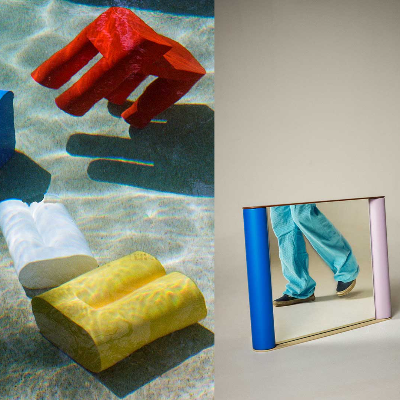 FEARON fuses art with functional furniture designs with aluminium as a chief medium