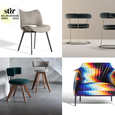 Salone 2022 calls attention to innovation and artistry in chair designs