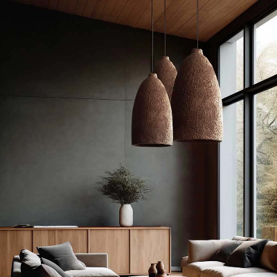 ZBOZHZHA's debut collection features luminaires crafted with recycled cardboard