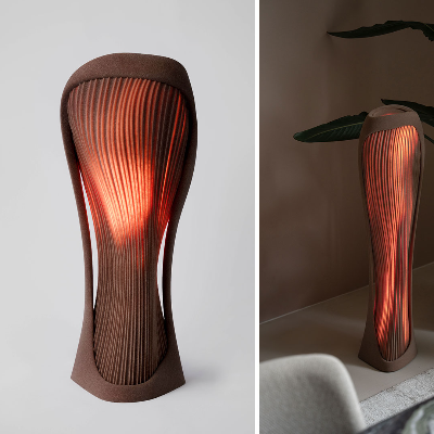 Rollo Studio ensnares ethereal desert landscapes within the 'Dune' lamp collection