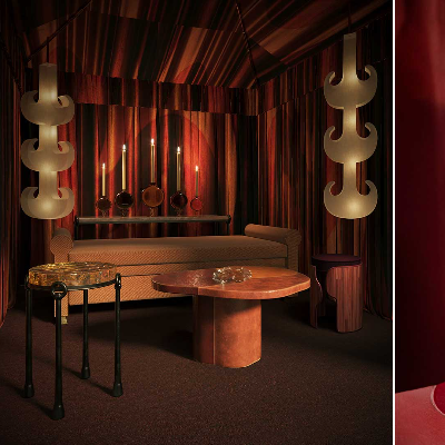 L&eacute;a Zeroil stages a celestial experience at Maestria gallery for Paris Design Week 2023