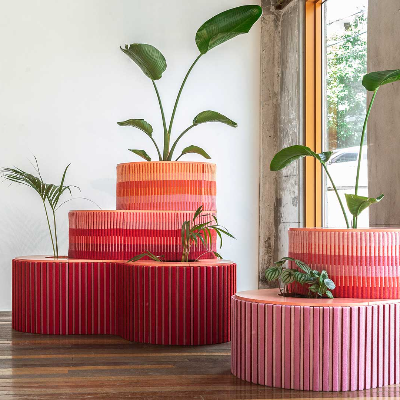 Velcro, vivid colours, and versatility revel supreme in Ujong Jung&rsquo;s furniture designs