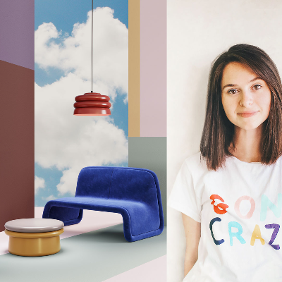 Colours, collages, and vibrancy ascribe Daria Zinovatnaya's universes of pleasing designs