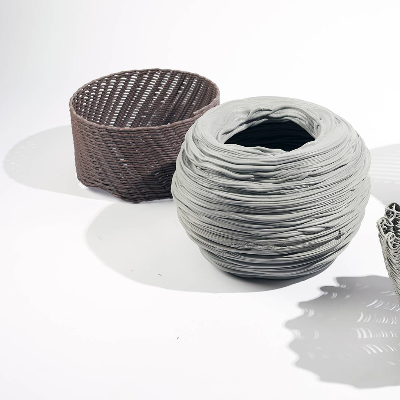 Digital design emulates traditional craft in these &lsquo;Digitally Woven&rsquo; objects