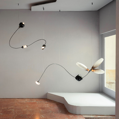 &lsquo;Drawing A Line&rsquo; by Giopato & Coombes is a delicate play of weight and balance