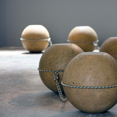 T Sakhi&rsquo;s sculptural &lsquo;Sand Pearls&rsquo; recuperate sand and crushed resin waste