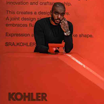 Kohler x SR_A artistically redefine faucet design with 'Formation 01' at Design Miami