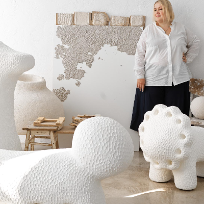 Victoria Yakusha&rsquo;s sculptural beings of the mythic 'Land of Light' elicit hope in the dark