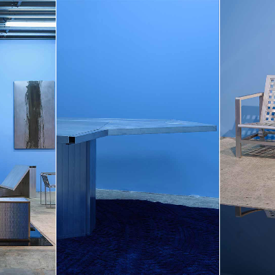 &lsquo;Blue Steel&rsquo; by GSL Gallery is a tribute to the influence of steel and aluminium in design
