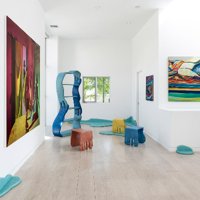 Friedman Benda LA exhibits contorted bodily furniture by Barbora Žilinskaitė