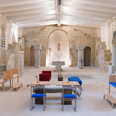 Around The Studio explore the materiality of Georgian felt through furniture design
