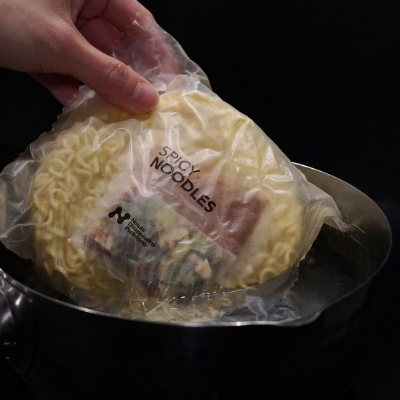 Notpla uses seaweed and plants to make wrappers and covers that can disintegrate