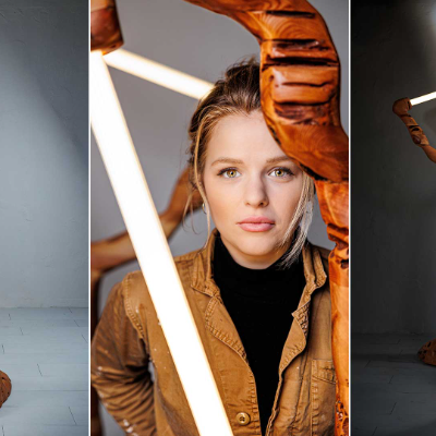 A century-old roof morphs into organic lamps in Studio Kloak&rsquo;s &lsquo;Cypress&rsquo; collection