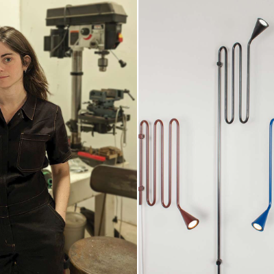 Sara Schoenberger's sculptural lighting synthesise heritage and contemporariness