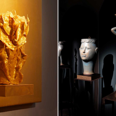 The golden and timeless art offerings of Alessandro Ciffo and Tonino Negri