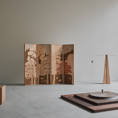 Christian+Jade studio's exploration of time and nature peers into 'The Age of Wood'