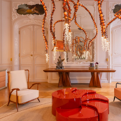 Nilufar indulges in the language of material and form at Design Miami.Paris 2025