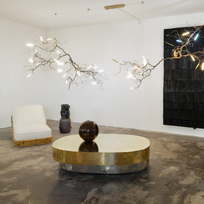 Translations interprets craftsmanship and art history through light, form and luxury