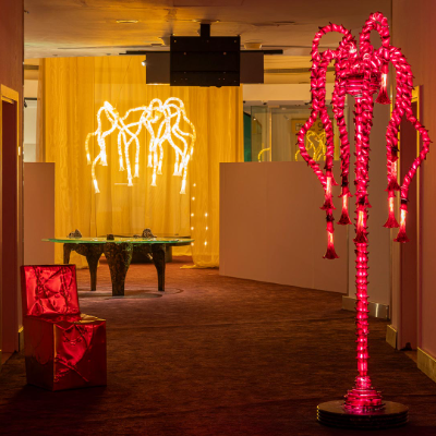 Nilufar at NOMAD Abu Dhabi 2025 journeyed through design, material and memory