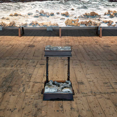 Yoan Capote reflects on modern alienation with Ruido Blanco at Galleria Continua