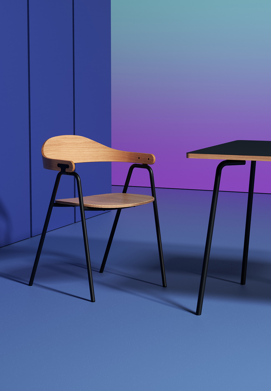 Otto armchair by Alejandro Villarreal for Hayche is as poised as it is practical