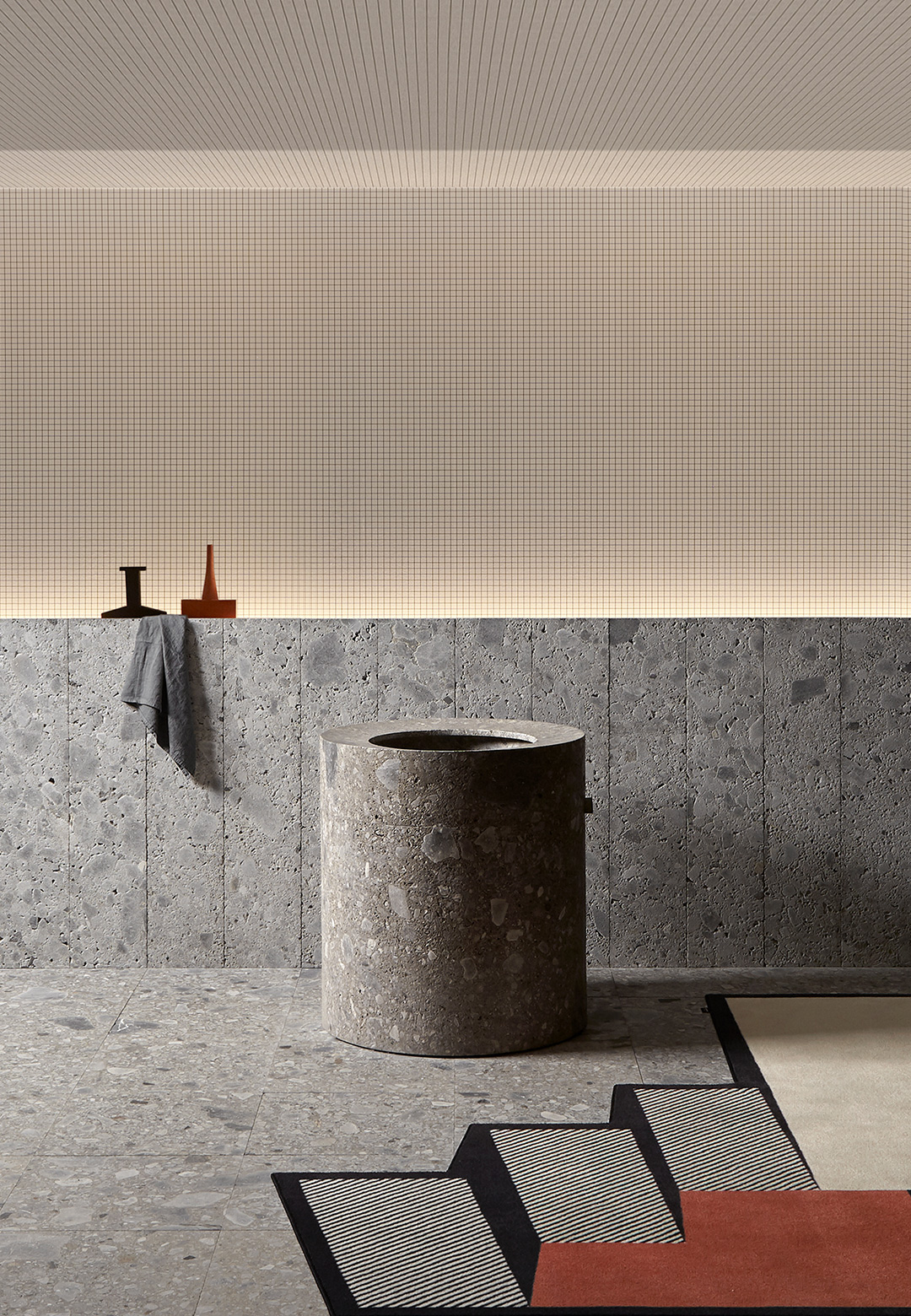 This sculptural sink by antoniolupi reflects on man&rsquo;s relationship with water